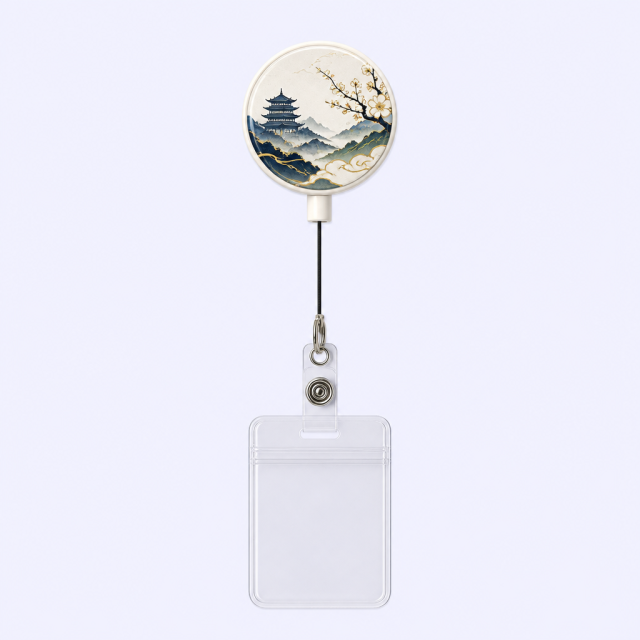 Custom Commemorative Retractable Badge Reel - STANDARD GIFTS