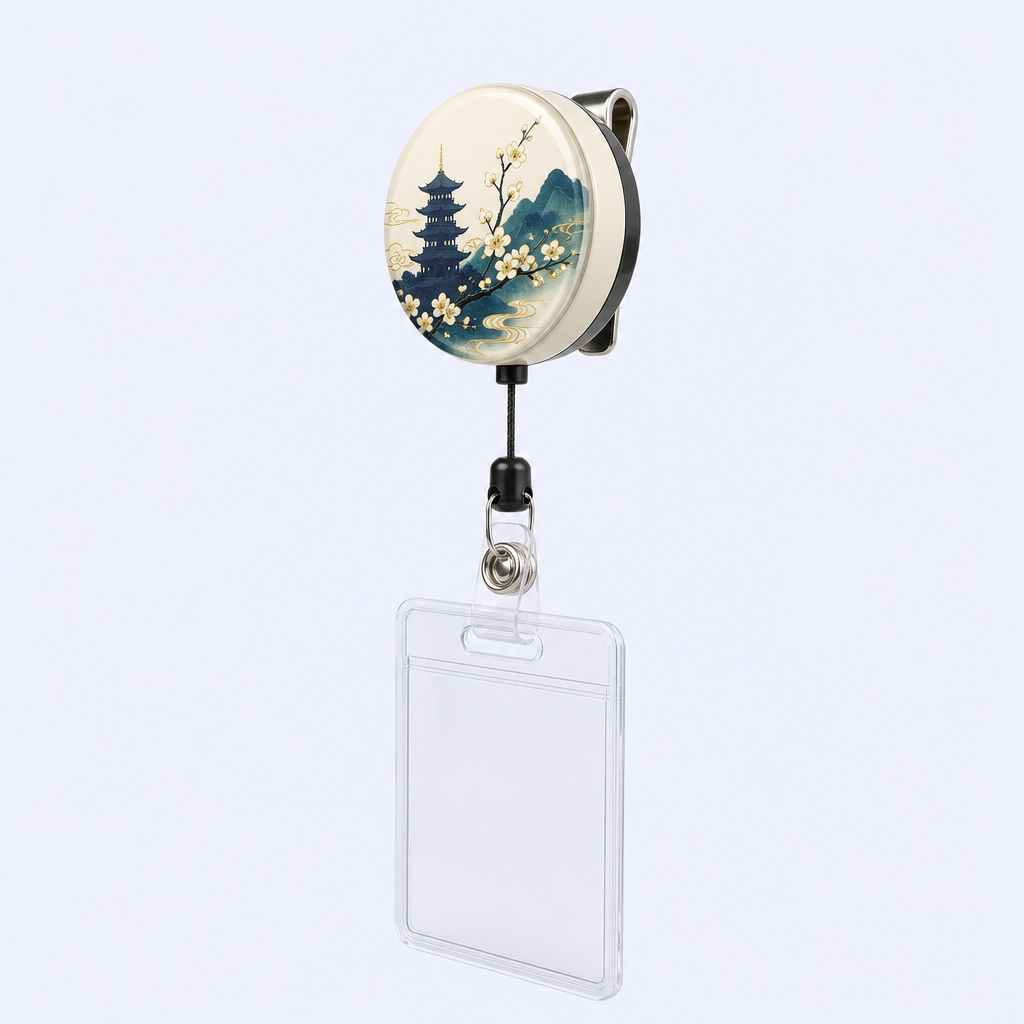 Custom Commemorative Retractable Badge Reel - STANDARD GIFTS