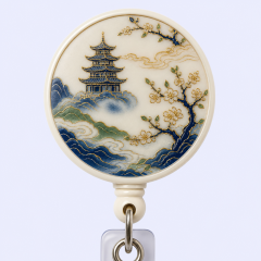 Custom Commemorative Retractable Badge Reel - STANDARD GIFTS