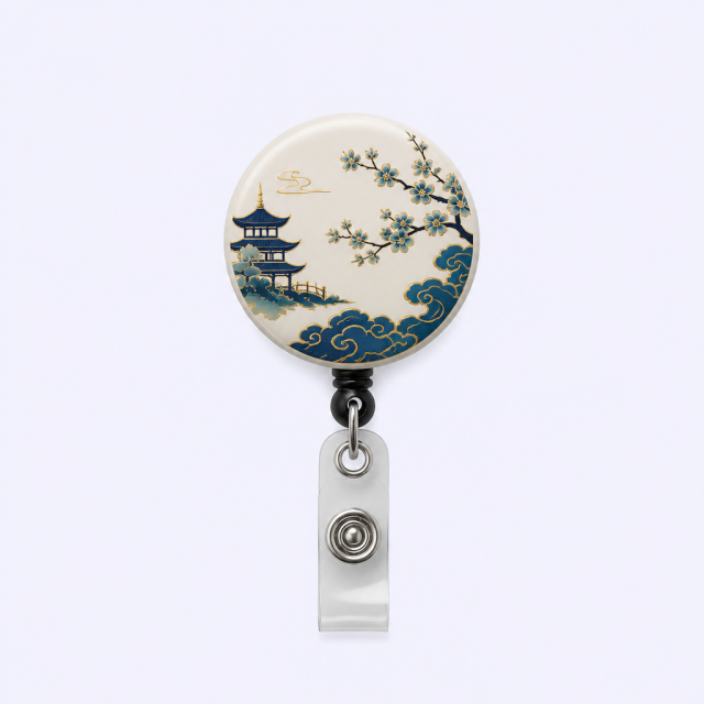 Custom Commemorative Retractable Badge Reel - STANDARD GIFTS