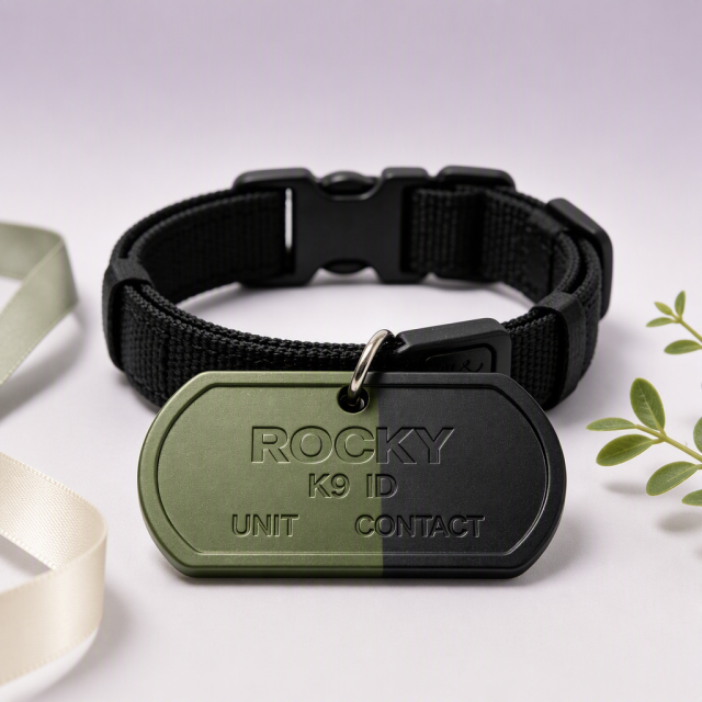 Custom Personalized Pet ID Tags