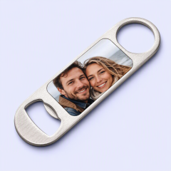 Personalized Bottle Opener - Custom Photo and Engraved Favors - STANDARD GIFTS