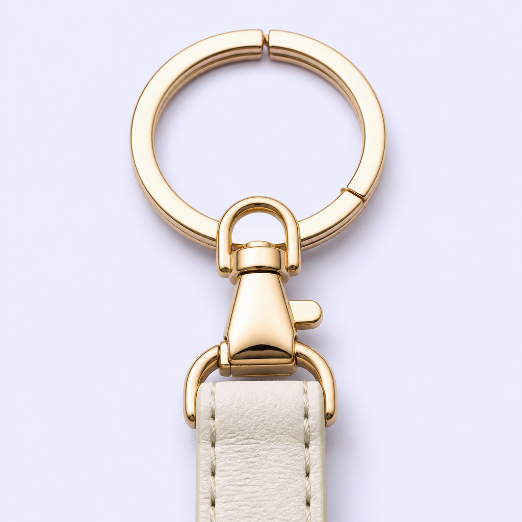 Custom Wedding Keepsake Keychain - Personalized Leather Bridal Favor