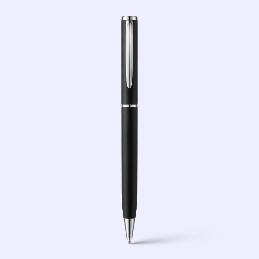 Custom Logo Ballpoint Pens - Matte Metal Promotional Pens for Corporate Gifts