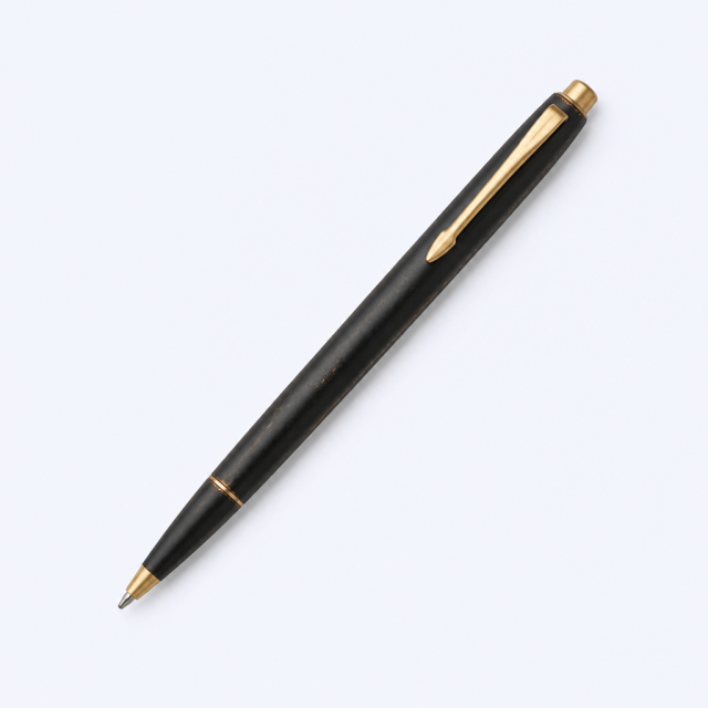 Custom Vintage Ballpoint Pen - Personalized Engraved Metal Pen Gift
