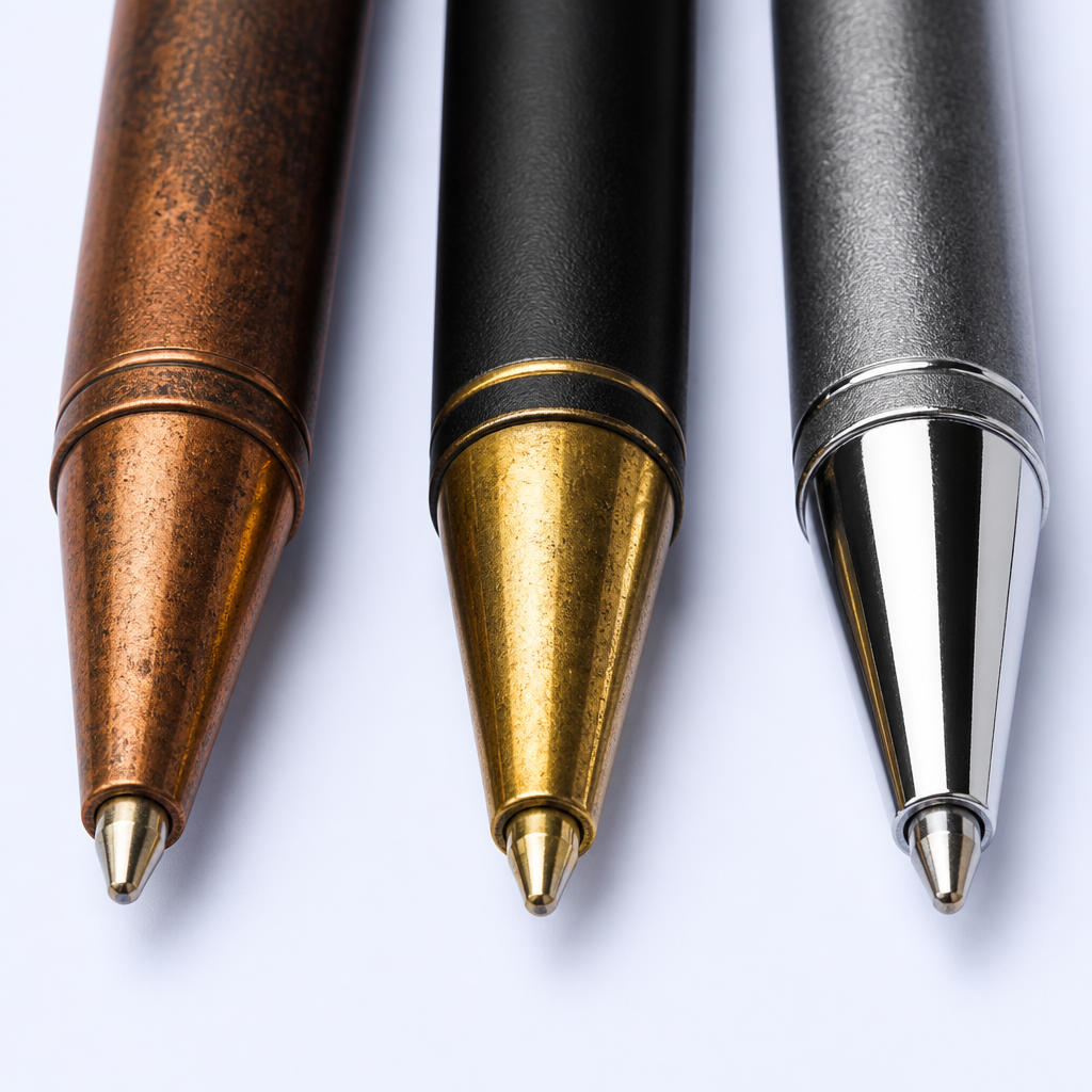 Custom Vintage Ballpoint Pen - Personalized Engraved Metal Pen Gift