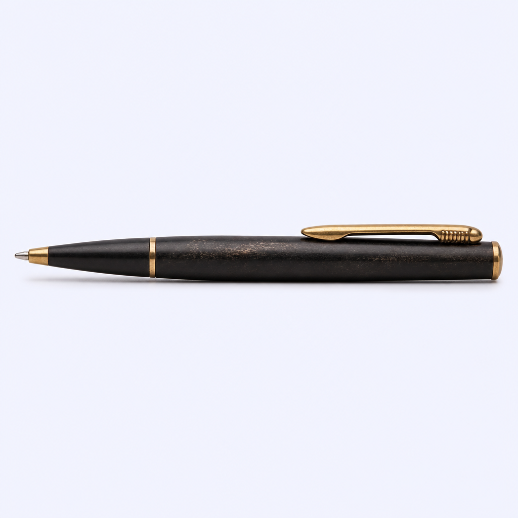 Custom Vintage Ballpoint Pen - Personalized Engraved Metal Pen Gift