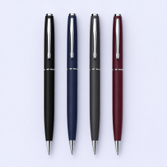 Custom Logo Ballpoint Pens - Matte Metal Promotional Pens for Corporate Gifts