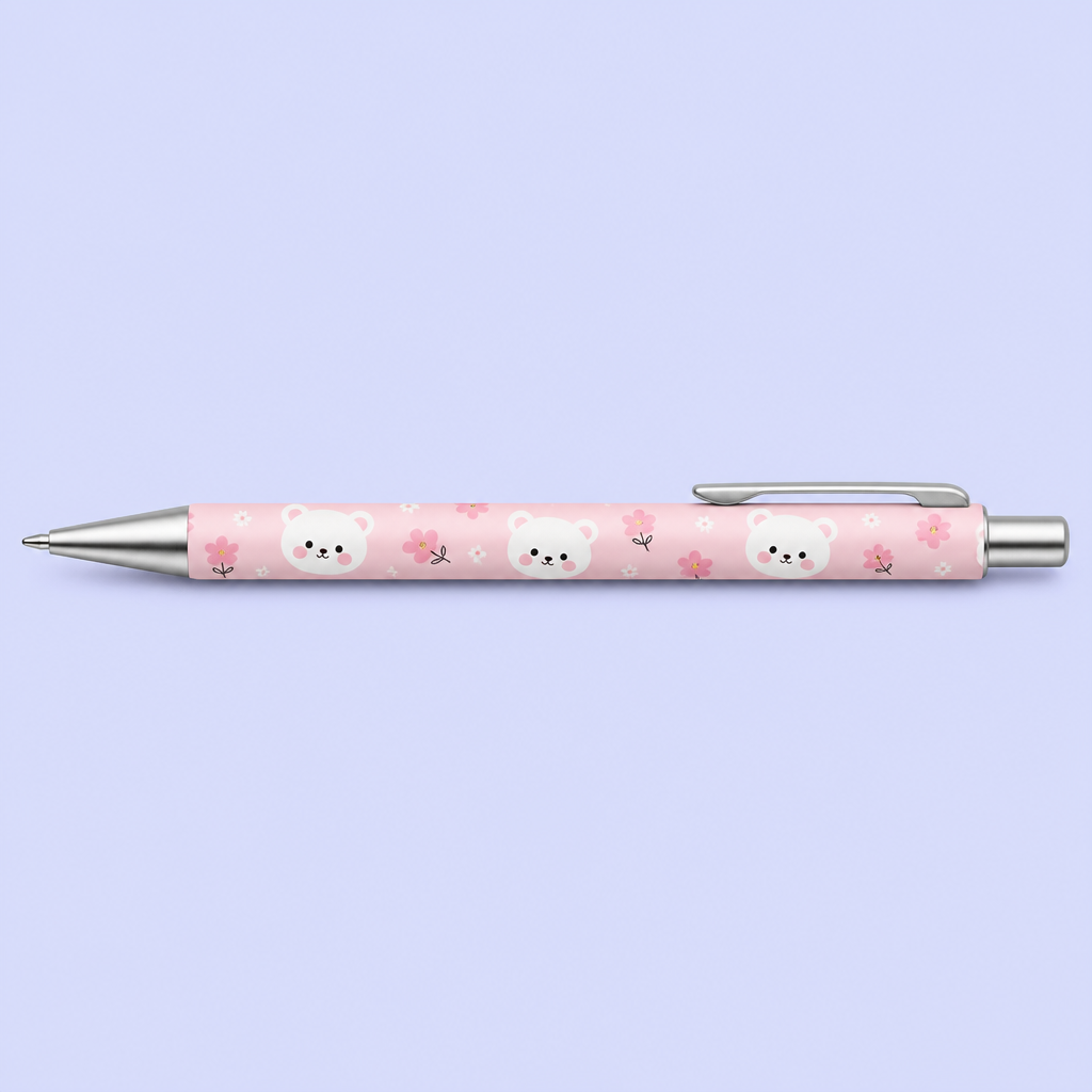 Custom Cute & Fresh Ballpoint Pens - Personalized Pastel Ballpoint Pens
