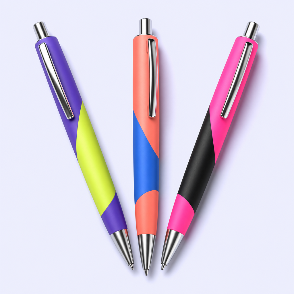Custom Trendy Ballpoint Pens - Personalized Logo Pens - STANDARD GIFTS