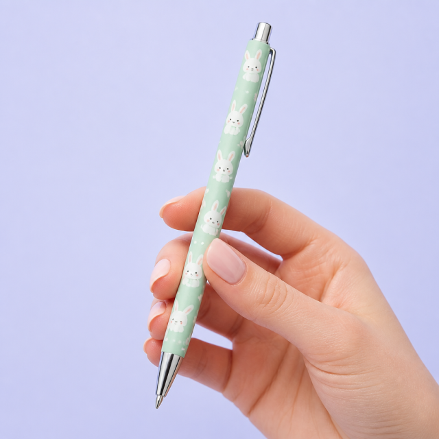 Custom Cute & Fresh Ballpoint Pens - Personalized Pastel Ballpoint Pens