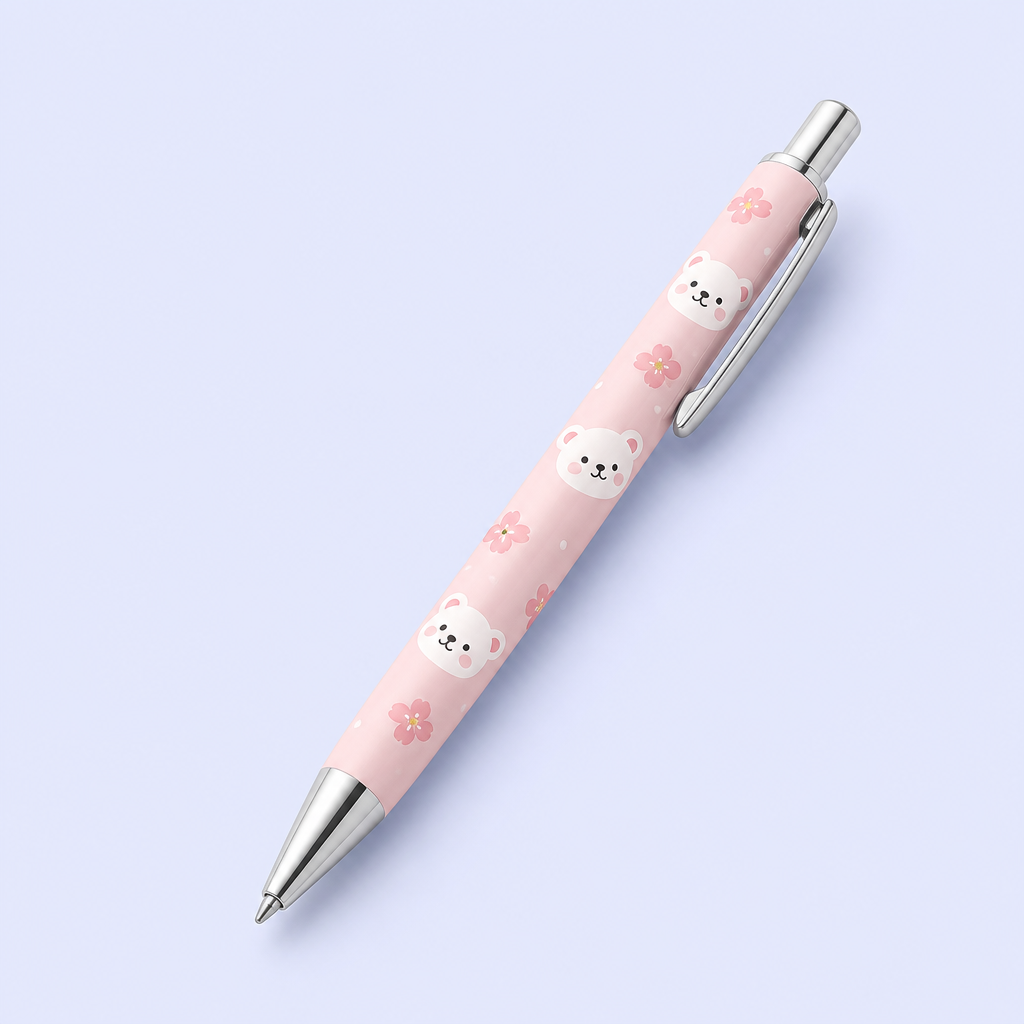 Custom Cute & Fresh Ballpoint Pens - Personalized Pastel Ballpoint Pens