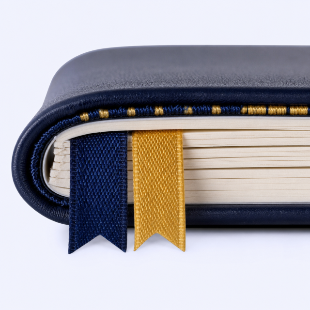 STANDARD GIFTS Bespoke Corporate Anniversary Notebook - Custom Debossed Hardcover Commemorative Journal with Archival Lay-Flat Paper
