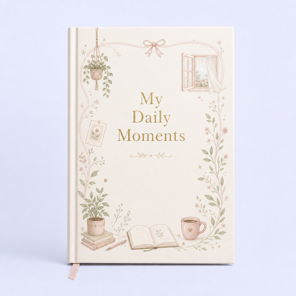 Custom Aesthetic Journal Notebook - Hardcover Daily Planner - STANDARD GIFTS