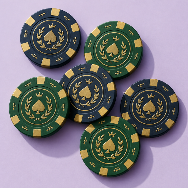 Professional 500-Piece Poker Chip Set — 14g Magnetic Metal & Heavyweight Casino Gaming Tokens Wholesale