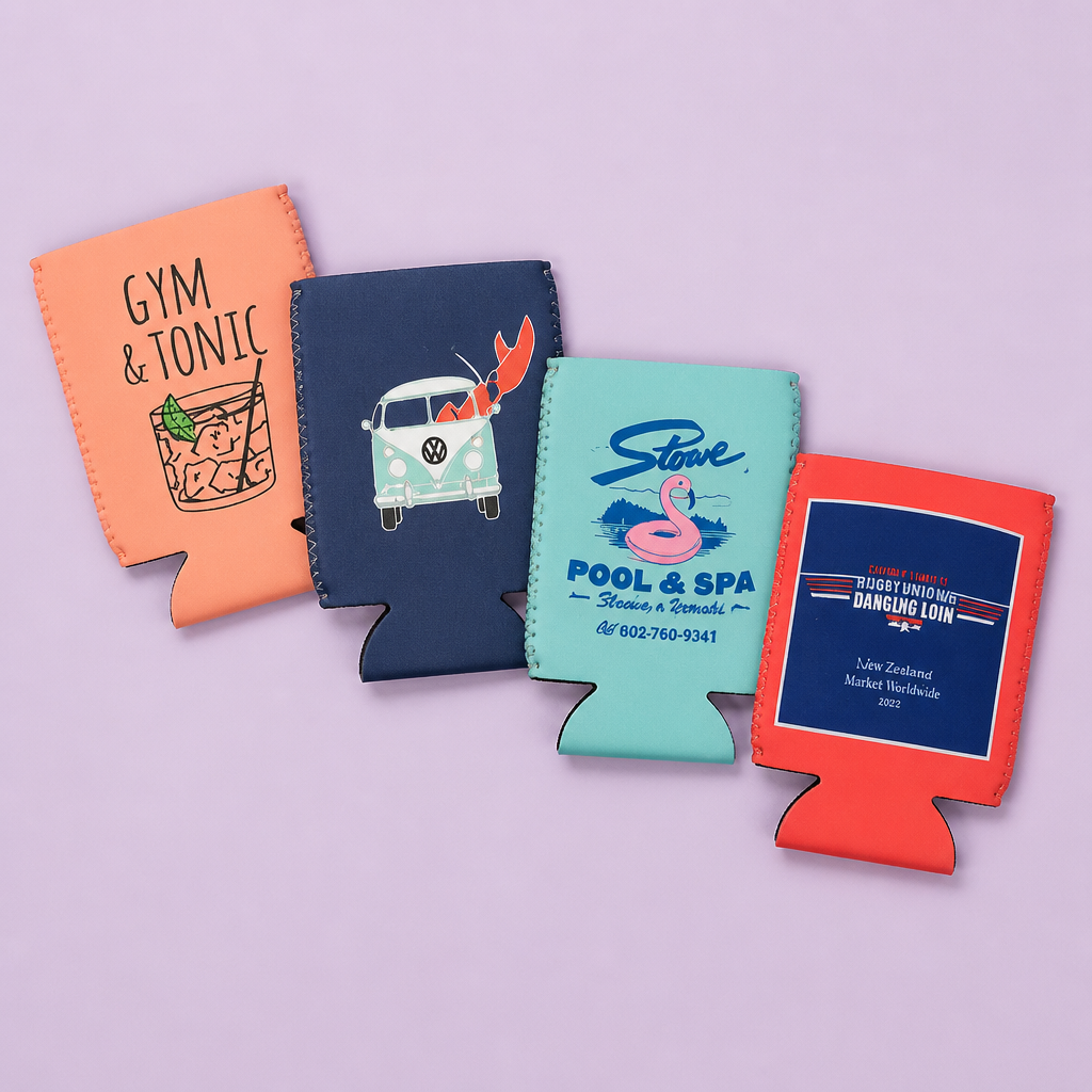 Custom 12oz Neoprene Can Cooler · Collapsible Beer & Soda Koozies Wholesale