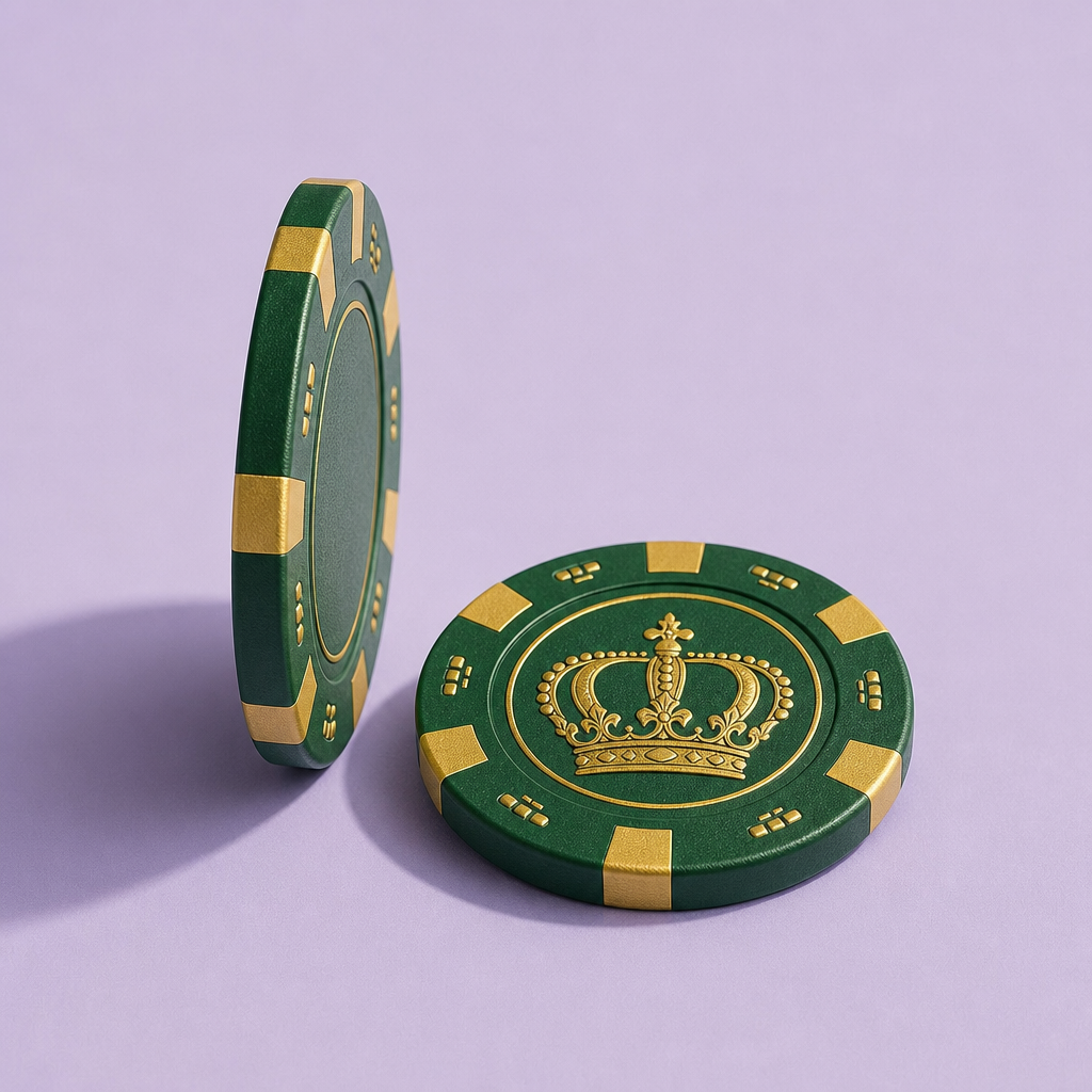Professional 14g Magnetic Metal Poker Chips — Custom Anti-Counterfeit Casino Tokens & Serialized Sets