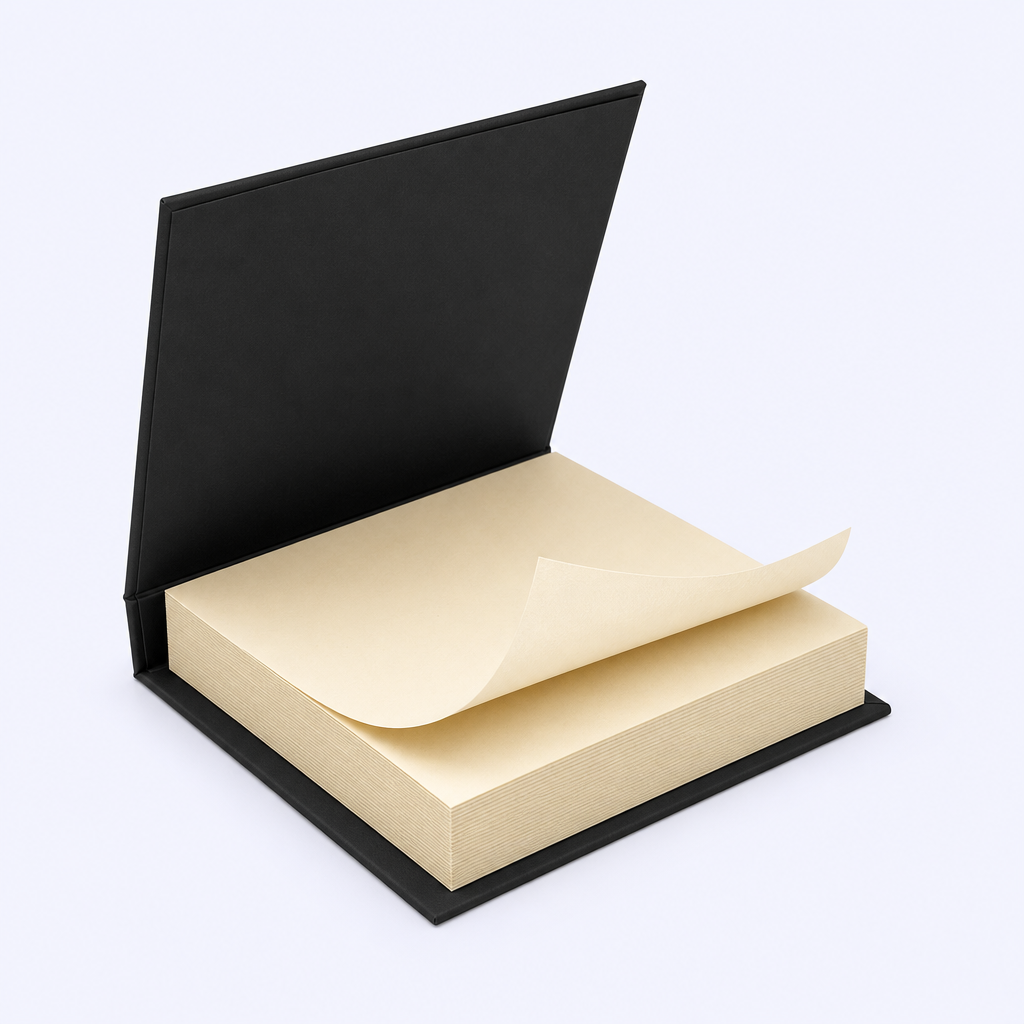 Custom Aesthetic Minimalist Sticky Note Pads - STANDARD GIFTS
