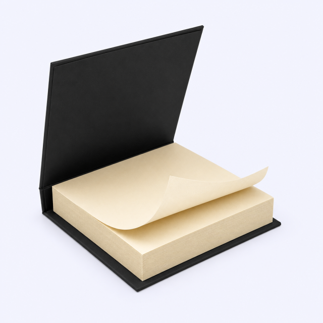 Custom Aesthetic Minimalist Sticky Note Pads - STANDARD GIFTS