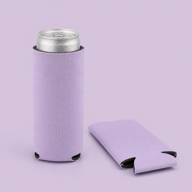 Custom 12oz Slim Can Cooler · Skinny Seltzer & Energy Drink Koozie Wholesale