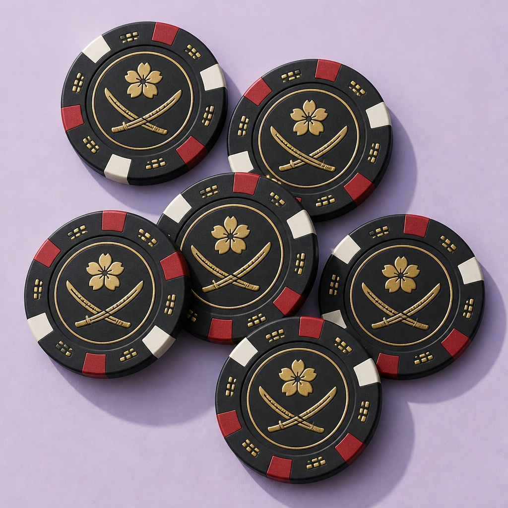 OEM Custom EPT Ceramic Poker Chips 10g — Factory-Direct Full Color Edge-Printed Casino Tokens