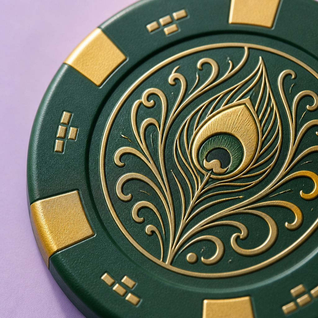 OEM Custom EPT Ceramic Poker Chips 10g — Factory-Direct Full Color Edge-Printed Casino Tokens