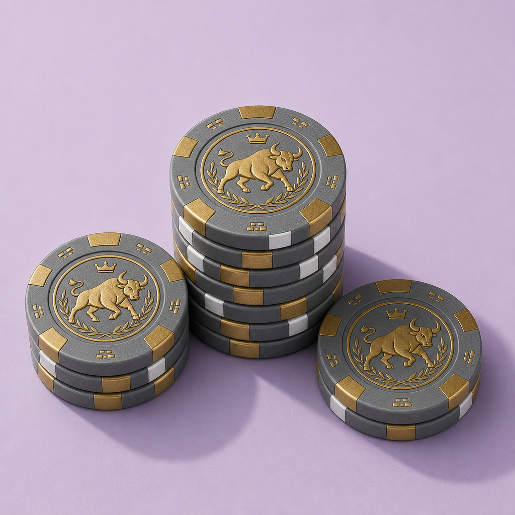 OEM Custom EPT Ceramic Poker Chips 10g — Factory-Direct Full Color Edge-Printed Casino Tokens