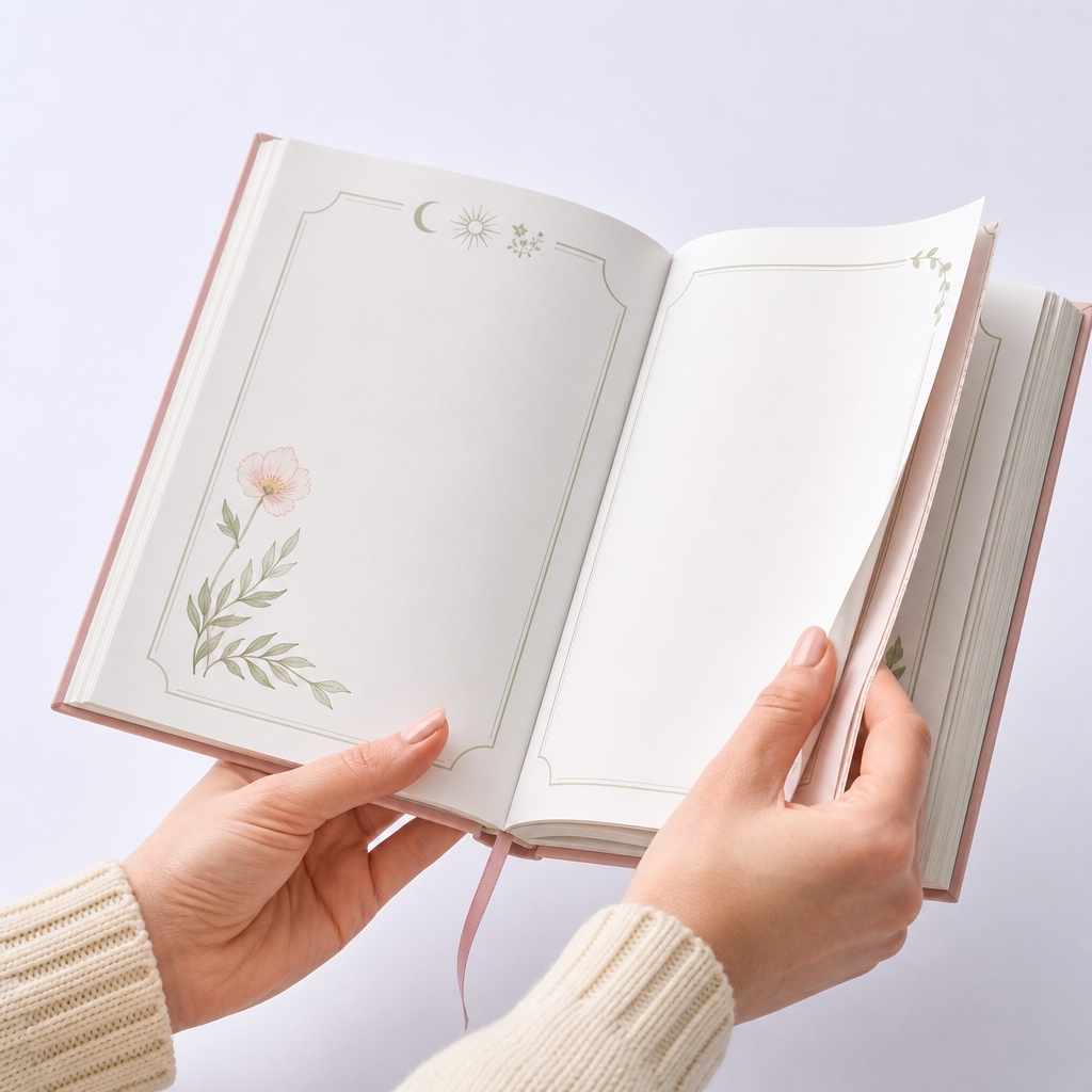 Custom Aesthetic Journal Notebook - Hardcover Daily Planner - STANDARD GIFTS