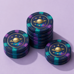 Personalized Ceramic Poker Chips 10g — Custom Logo Golf Ball Markers & Event Gaming Tokens Wholesale