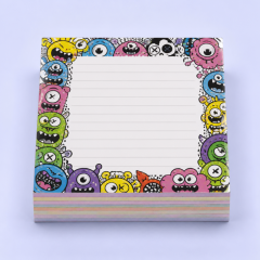 Custom Pop IP Memo Pads - Gloss Laminated Desk Stationery - STANDARD GIFTS