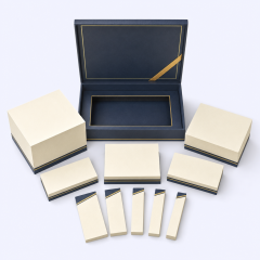 Custom Corporate Anniversary Sticky Notes - Deluxe Gift Box Memo Pads Set - STANDARD GIFTS