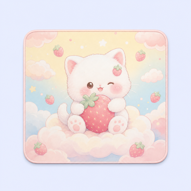 STANDARD GIFTS Custom Cute Cartoon IP Mouse Pad - Aesthetic Kawaii Desk Mat with Non-Slip Rubber Base