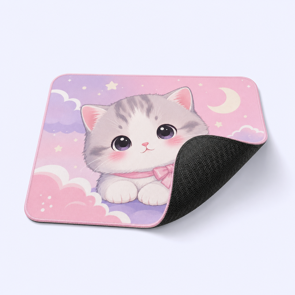 STANDARD GIFTS Custom Cute Cartoon IP Mouse Pad - Aesthetic Kawaii Desk Mat with Non-Slip Rubber Base