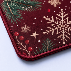 STANDARD GIFTS Custom Holiday Theme Mouse Pad - Aesthetic Non-Slip Rubber Base Desk Mat for Festive Gifts & Room Decor