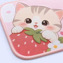 STANDARD GIFTS Custom Cute Cartoon IP Mouse Pad - Aesthetic Kawaii Desk Mat with Non-Slip Rubber Base