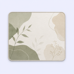 Custom Minimalist Lifestyle Art Desk Mat - Aesthetic Mouse Pad - STANDARD GIFTS