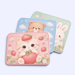 STANDARD GIFTS Custom Cute Cartoon IP Mouse Pad - Aesthetic Kawaii Desk Mat with Non-Slip Rubber Base