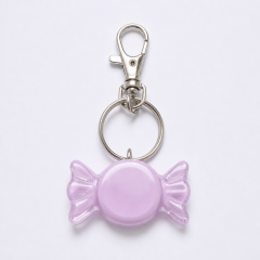 Custom 3D Simulated Candy Shape Acrylic Keychain - Glossy Confectionery Charm with Swivel Clasp by STANDARD GIFTS
