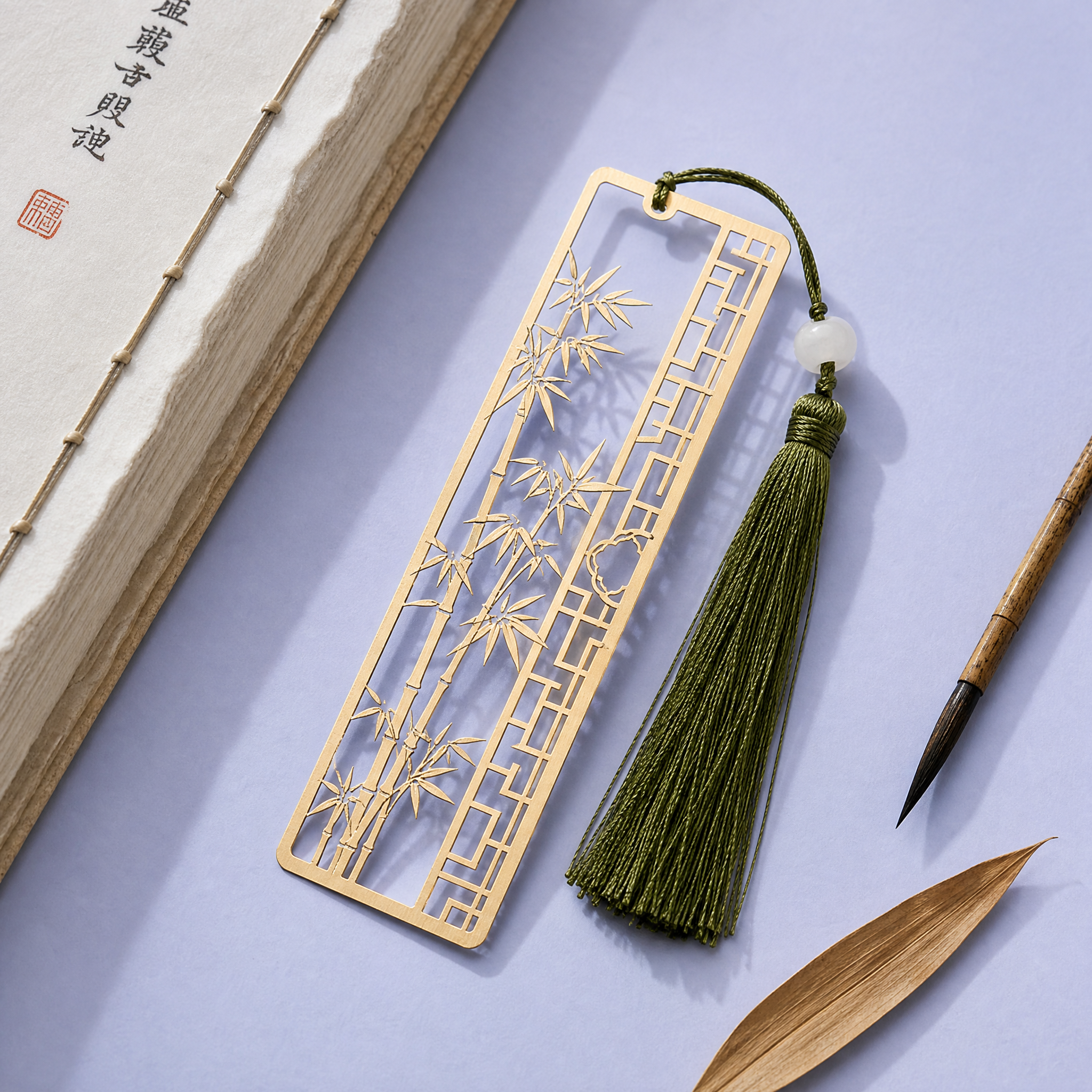 Custom Photo-Etched Metal Filigree Bookmarks · Gothic Rose Window, Botanical & Skyline Page Markers Wholesale