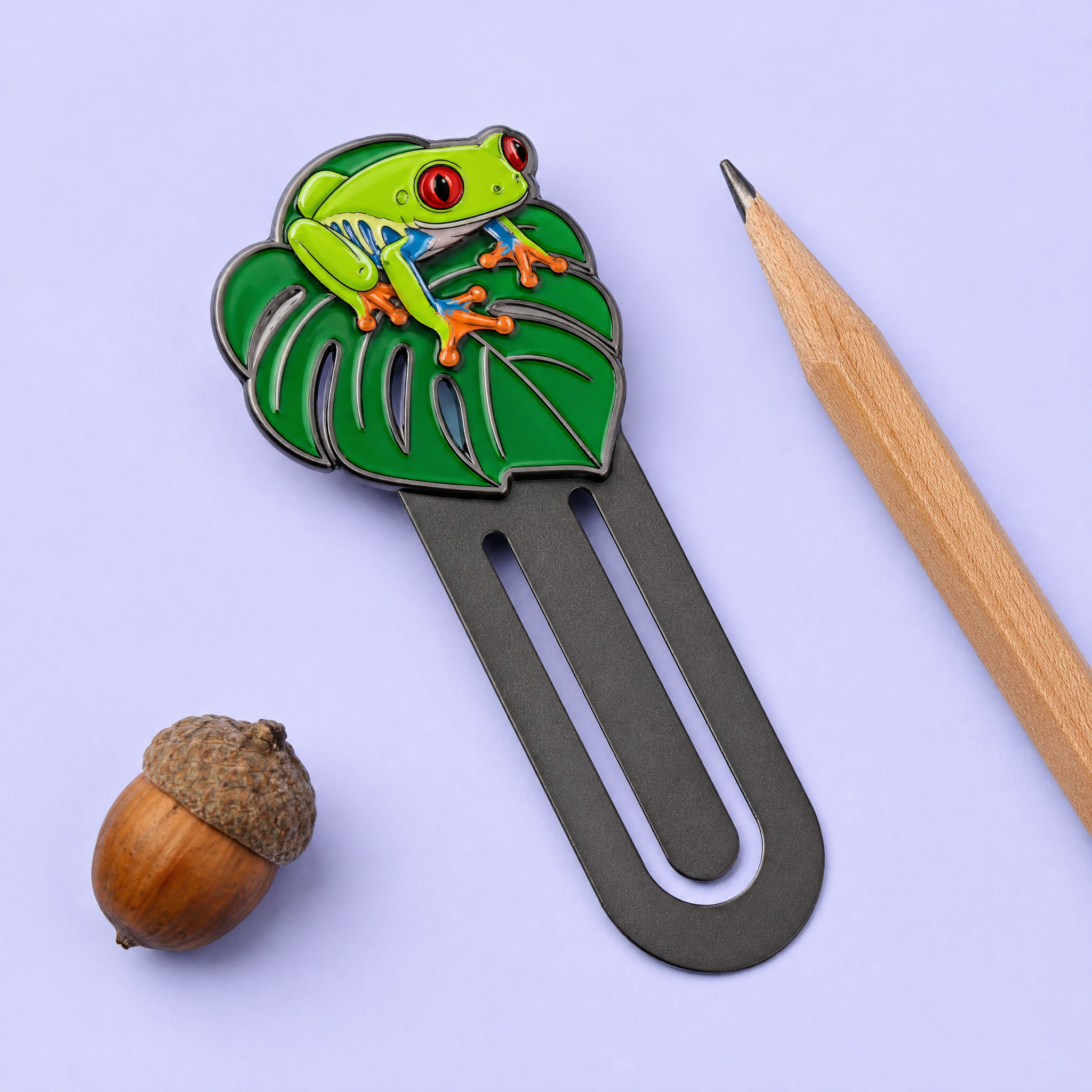Custom Enamel Paperclip Bookmarks · Cute Animals, Botanical, Food & Van Gogh Art Metal Page Clips Wholesale