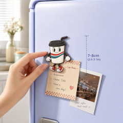 Custom 3D Soft PVC Fridge Magnets · Cartoon Mascot, Coffee Shop & Illustration Rubber Refrigerator Magnets Wholesale