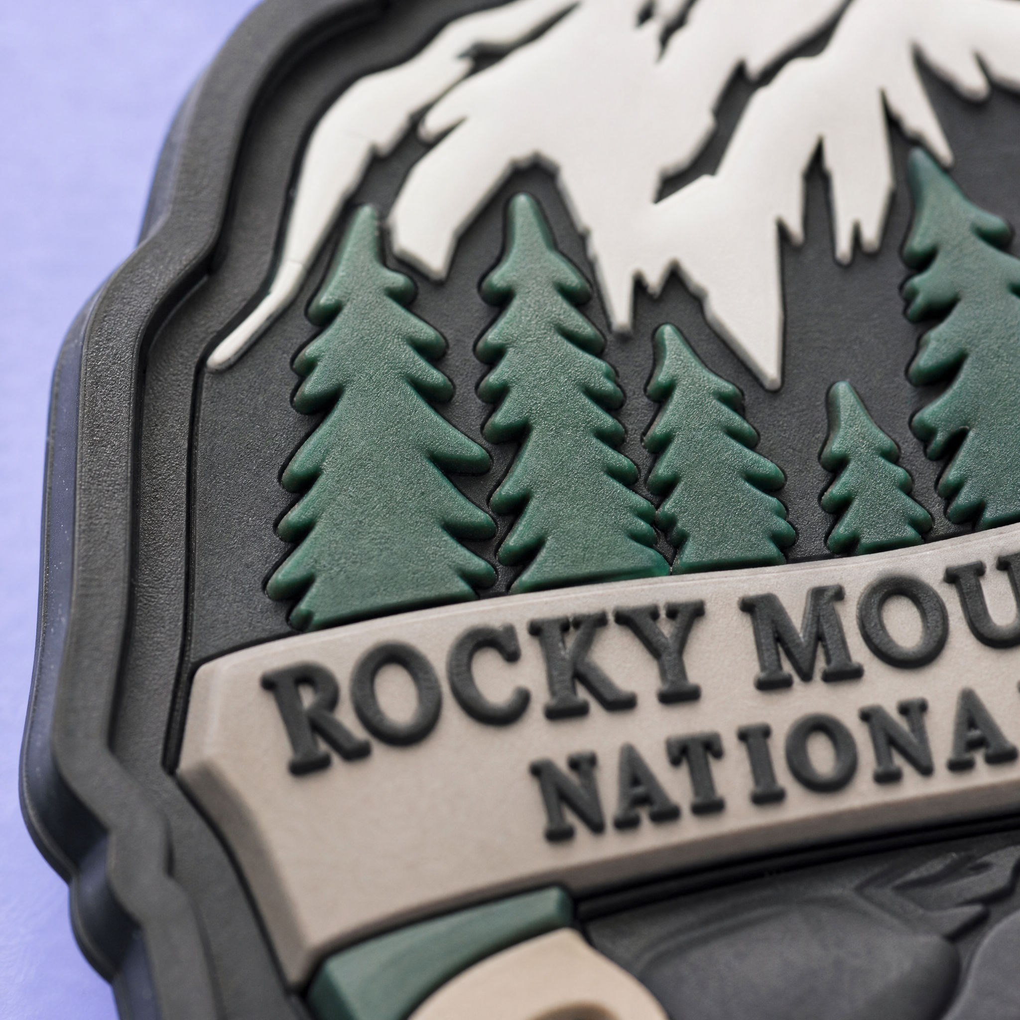 Custom 3D Soft PVC Adventure Shield Magnets · National Park Badge, Mountain Hiking & Camping Souvenir Rubber Magnets Wholesale