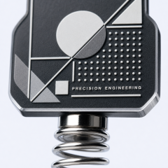 Custom Geometric Bobblehead Keychain - Spring Shaker - STANDARD GIFTS