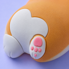 Custom 3D Soft PVC Cute Pet Butt Magnets · Fluffy Corgi Peach Bum, Shiba Inu & Dog Cat Paw Rubber Fridge Magnets Wholesale