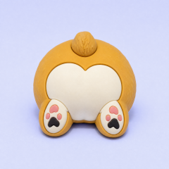 Custom 3D Soft PVC Cute Pet Butt Magnets · Fluffy Corgi Peach Bum, Shiba Inu & Dog Cat Paw Rubber Fridge Magnets Wholesale