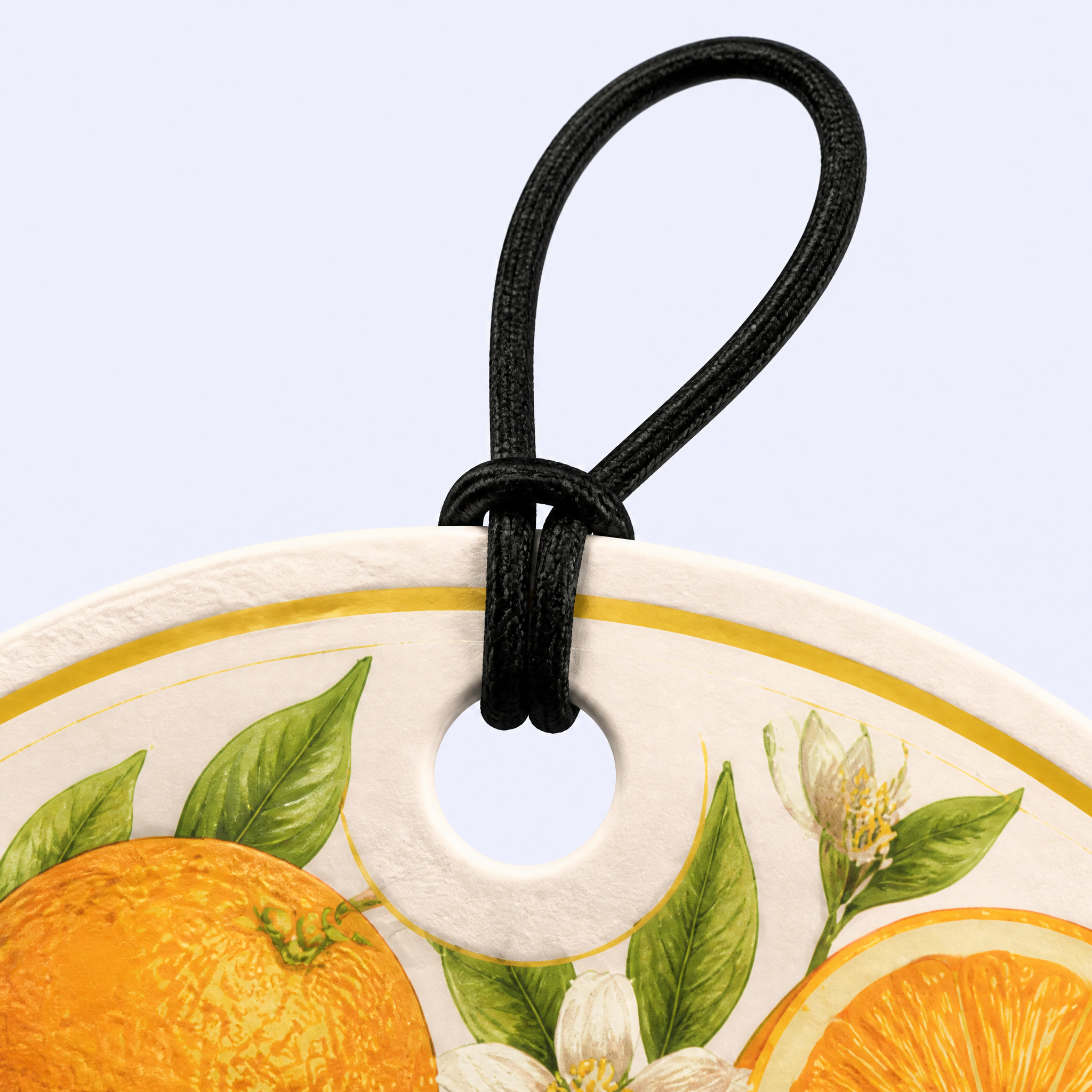 Custom Mediterranean Citrus Scented Car Air Freshener Wholesale · Arched Paper Aroma Hang Tag Card Manufacturer