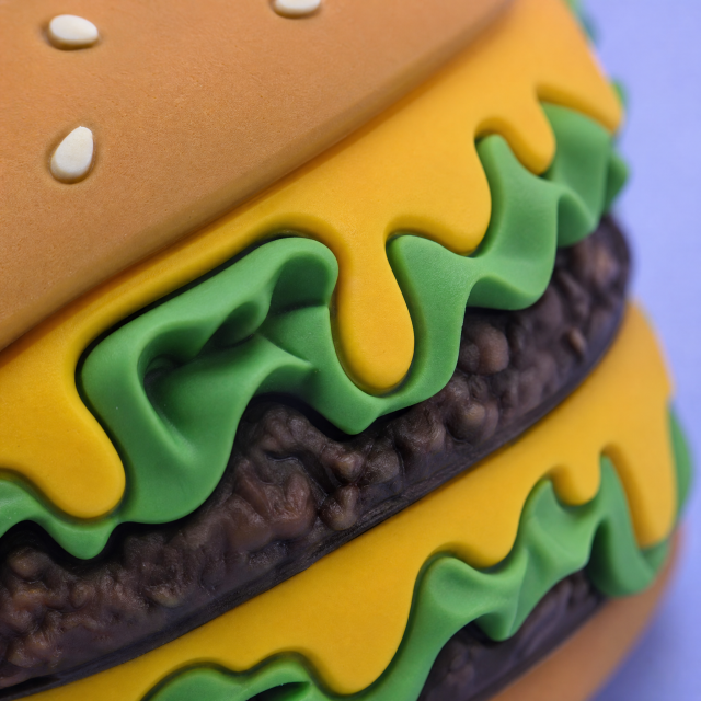 Custom 3D Soft PVC Fast Food Fridge Magnets · Double Cheeseburger, Fries & Pizza Rubber Refrigerator Magnets Wholesale