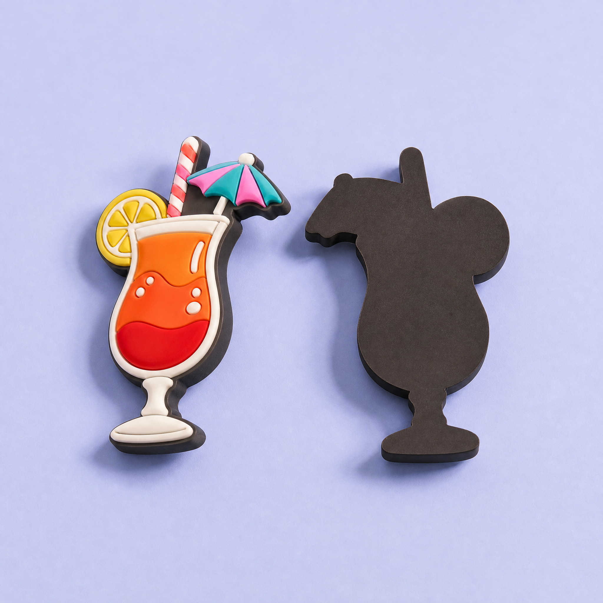 Custom 3D Soft PVC Tropical Vacation & Cocktail Fridge Magnets · Beach Resort, Flamingo & Surfboard Rubber Refrigerator Magnets Wholesale