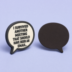 Custom 3D Soft PVC Sarcastic Office Humor Magnets · Corporate Meme, Meeting & WFH Desk Rubber Refrigerator Magnets Wholesale