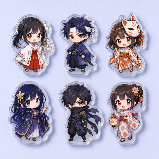 Custom Japanese Anime Acrylic Phone Grips Wholesale · MagSafe & Collapsible Kickstand Socket Griptok Manufacturer